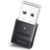 Ugreen Bluetooth 6.0 USB Adaptör Dongle Pc Için Geniş Menzil, Yüksek Performans - Siyah