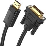 Ugreen Display Port Erkek To Dvı 24+1 Erkek Görüntü Aktarma Kablosu 2 Metre, 10221