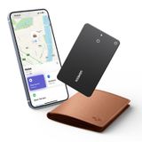 UGREEN FineTrack Slim, Apple Find My (yalnızca iOS) ile uyumlu, Bluetooth izleyici, IP68 su geçirmez, şarj edilebilir cüzdan bulucu, cüzdan, pasaport, bagaj için SmartTag izleyici kartı