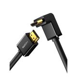 Ugreen HDMI 90 derece kablo, 2 Metre, Siyah