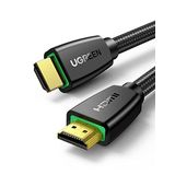 UGREEN HDMI Kablo 4K 60Hz UHD 2.0 HDMI ARC Kablo HDR 3D High Speed 18Gbps Ethernet Altın Kaplama TV Televizyon, Monitör, Blu-ray, PS5/PS4/PS3, Xbox Series S, Soundbar (1M)