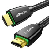 UGREEN HDMI Kablo 4K 60Hz UHD 2.0 HDMI ARC Kablo HDR 3D High Speed 18Gbps Ethernet Altın Kaplama TV Televizyon, Monitor, Blu-ray, PS5/PS4/PS3, Xbox Series S, Soundbar (3M)