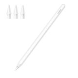 UGREEN iPad için Kalem Manyetik Kablosuz Şarj 2. Nesil Eğim Hassasiyeti Palm Reddetme Güç Ekranlı Kalem iPad Pro 11 inç 4/3/2/1, iPad Pro 12,9 inç 6/5/4/3, iPad Air 4/5, iPad Mini için