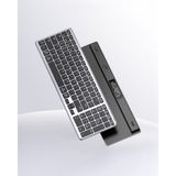 Ugreen Kablosuz Ultra İnce Sessiz Bluetooth İngilizce Q Klavye, Siyah, 15258Tr