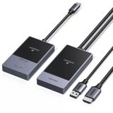 Ugreen Kablosuz USB C Verici ve Alıcı USB C Tx ve HDMI Rx 1080P@60Hz 5g/wifi Iletimi 50 M/164 Ft Cep Telefonları/bilgisayarlar/dizüstü Bilgisayarlar/windows/mac Os/linux/macbook Air ile Uyumlu
