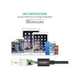 Ugreen Lightning To Usb-a Mfi Sertifikalı Hızlı Şarj Kablosu 2 M Siyah