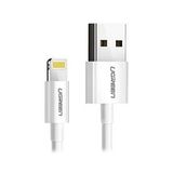 UGREEN Lightning to USB-A MFi Sertifikalı İphone Hızlı Şarj Kablosu, 2m - Beyaz