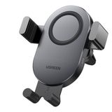 UGREEN Magsafe 15W Kablosuz Araç İçi Hızlı Şarj Cihazı, Otomatik Sensörlü Tutucu, Siyah, 40118 - Gri