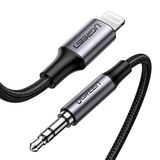Ugreen MFi Lightning to 3.5mm Örgülü Ses Kablosu 1 Metre