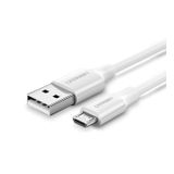 Ugreen Micro-USB - USB-A 2 m Beyaz Data ve Şarj Kablosu