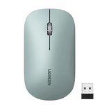Ugreen MU001 2.4 GHz Sessiz Tuşlu Optik Yeşil Kablosuz Mouse