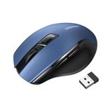 Ugreen MU006 4.000 DPI Ergonomik Sessiz Kablosuz Optik Mouse mavi