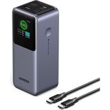 UGREEN Nexode 20.000 Mah 130W Hızlı Şarj Özellikli Ekranlı Powerbank - Gri - Standart