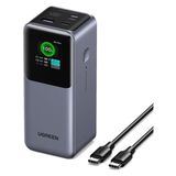Ugreen Nexode 20.000 Mah 130W LED Ekranlı Powerbank - 35524 - Gri