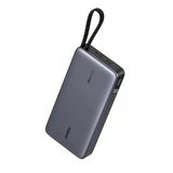 Ugreen Nexode 25.000 Mah 165W Akıllı Ekranlı, Dahili Usb-C Kablolu, Hızlı Şarj Powerbank, 55995B