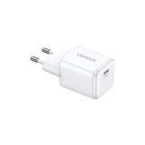 Ugreen Nexode Gan 2 Mini 20W Type-C Pd Beyaz Hızlı Şarj Cihazı