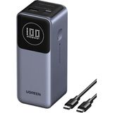 Ugreen Nexode Pro 12.000 mAh 100W Hızlı Şarj Powerbank Gri Renkli 1xusb-C, 1xusb-A, 35526B