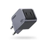 Ugreen Nexode Pro 45W Gan QC PD 2xUSB-C Uzay Grisi Type-C Hızlı Şarj Cihazı