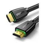 Ugreen Orgulu 4K 18 GB S HDMI 2.0 Kablo Siyah 1.5 Metre, 40409
