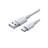Ugreen Şarj ve Senkronizasyon Veri Kablosu USB - USB-C 1m - Beyaz