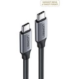 UGREEN Thunderbolt Usb-C 60W Usb3.1 Gen1 3A Qc Pd 1,5m Hızlı Şarj Kablosu - Siyah - Standart