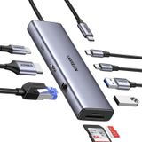 Ugreen Type-C To 2*usb 3.0 2*usb-C 4K/60Hz HDMI Gigabit Ethernet Sd Tf Kart Okuyucu Çoklayıcı Hub Adaptör