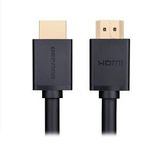 UGREEN UHD 4K Yüksek Hızlı Ethernet ve HDMI Kablosu, 1.5 Metre - Siyah
