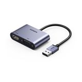 Ugreen USB 3.0 1080P 60 Hz Full HD HDMI VGA Dönüştürücü Adaptör