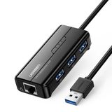 Ugreen USB 3.0 Gigabit Ethernet RJ45 Dönüştürücü USB Çoklayıcı