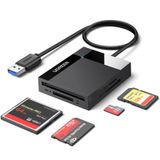 UGREEN USB 3.0 Kart Okuyucu SD/TF/CF/MS için 4'ü 1 arada Kart Okuyucu SD Kart Okuyucu SD, CF, Mikro SD, SDXC, Mikro SDHC, Mikro SDXC, MS vb. için USB Okuyucu Adaptörü