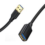 Ugreen Usb 3.0 Uzatma Kablosu, 1 Metre, Siyah, 10368