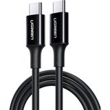 Ugreen Usb-C 100W 5A Qc Pd Hızlı Şarj Kablosu, 1 Metre, Siyah, 80371 - Çok Renkli