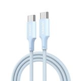 Ugreen Usb-C 100W 5A Qc Pd Örgülü Hızlı Şarj Kablosu, 1 Metre, Mavi, 65253