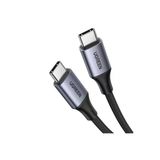 Ugreen Usb-C 240W Örgülü Hızlı Şarj Kablosu, 1 Metre, Siyah - 15311