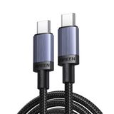 Ugreen Usb-C 240W Pd Hızlı Şarj Kablosu, 3 Metre, Siyah, 65909
