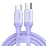 Ugreen Usb-C 3A/60W Hızlı Şarj Kablosu, 1M, Mor