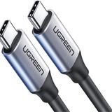 Ugreen Usb-C 60W Thunderbolt Usb3.1 Gen1 3A QC PD Hızlı Şarj Kablosu 1.5 Metre Siyah 50751