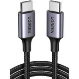 Ugreen Usb C Auf Usb C Kablo 60W Pd 2.0, Pps Usb-C Ladekabel İphone 15 Pro Max İle Uyumlu Galaxy S23 S22 S21 A54 A34 A14 Macbook Air M2 İpad Pro 12.9 İpad Air 5/Mini 6, Pixel 7 Pro Usw. (1M) -Teşhir Outlet Vitrin