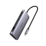 UGREEN USB C Docking Station 9'u 1 arada USB C Hub HDMI VGA Gigabit Ethernet PD 100W SD TF kart okuyucu ve 3 USB 3.0 Surface go, MacBook Pro/Air, Dell XPS 13, Lenovo Yoga vb. ile uyumlu