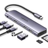 Ugreen USB C To 4K HDMI 100W Pd 2*usb-A Sd Micro Sd Kart Okuyucu Dönüştürücü Çoklayıcı Hub