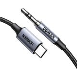 Ugreen Usb-C To Aux Jak Ses Kablosu 3.5mm Audio Adapter Hi-Fi Stereo, 1 Metre, 20192 - Siyah