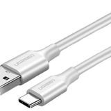 Ugreen Usb-C to Usb-A 3A QC Hızlı Şarj Kablosu, 1.5 Metre, Beyaz