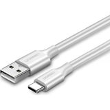 UGREEN USB-C - USB-A 3A QC Hızlı Şarj Kablosu, 1.5 m, Beyaz, 60122 - 1.5 Metre