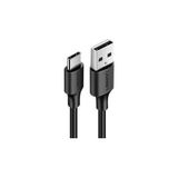 UGREEN USB-C - USB-A 3A QC Hızlı Şarj Kablosu, 1 m, Siyah, 60116 - 1 Metre