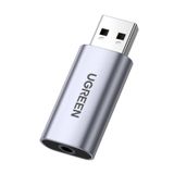 UGREEN USB Harici Ses Kartı 2'si 1 arada 3,5 mm Jak Jak Ses Adaptörü USB - Jak, Windows, Mac, Linux için, Kulaklık Dizüstü Bilgisayar PS4 Raspberry Pi vb. ile uyumlu.