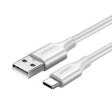 Ugreen USB Type-C Beyaz 2 mt Şarj ve Data Kablosu
