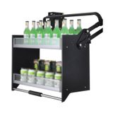 UGTFFT Üst Duvar Dolabı Depolama Organizatörü, 2 Katmanlı Duvar Baharat Sepeti, Pull-Out Baharat Rafı, Ev Bar Cafe için Yer Tasarrufu (700mm)