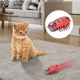 Uğur Böceği Hareketli Kedi Oyuncağı, Otomatik Hareket Eden Uğur Böceği Şeklinde Kedi Oyuncağı