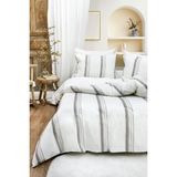 Uğur Home Çift Kişilik Ranforce Nevresim Takımı - Brendon - Kahverengi - 200 x 220 cm