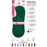 Uğur İnci Uğur Inci Dikişsiz Likralı Penye Bayan Soket Çorap Renkli Seri – Esnek, Yumuşak Dokulu, Günlük Kullanım Sneaker Çorabı 6 Lı Paket - 36 - 40 - Yeşil